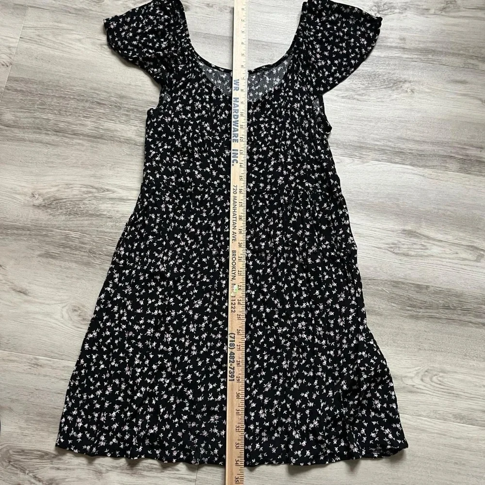Cotton On Black and White Floral Mini Dress